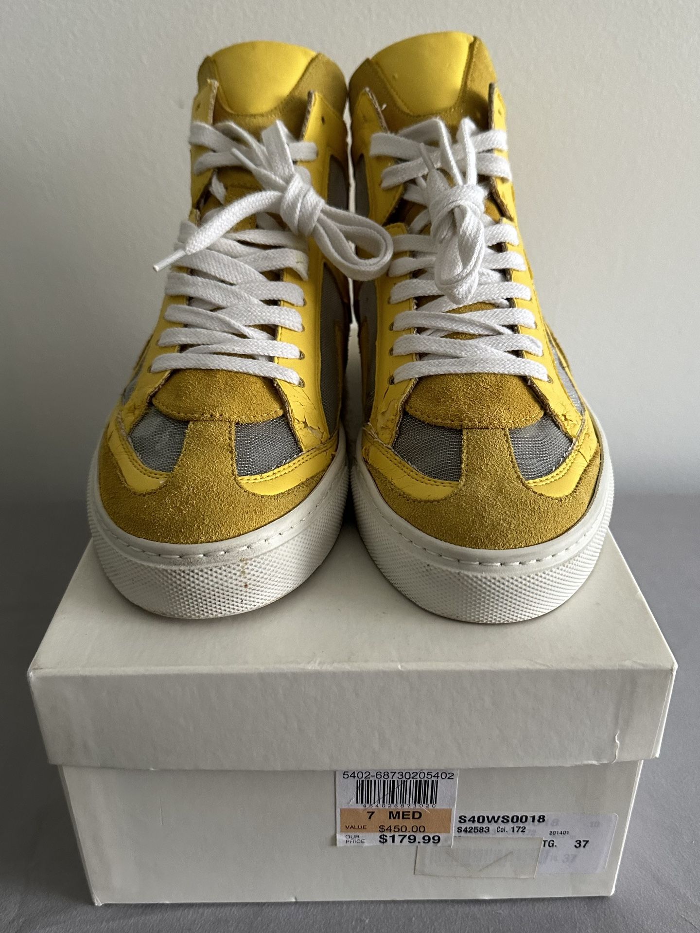 EU 37 (7W)- MM6 maison margiela women High top Sneakers for Sale