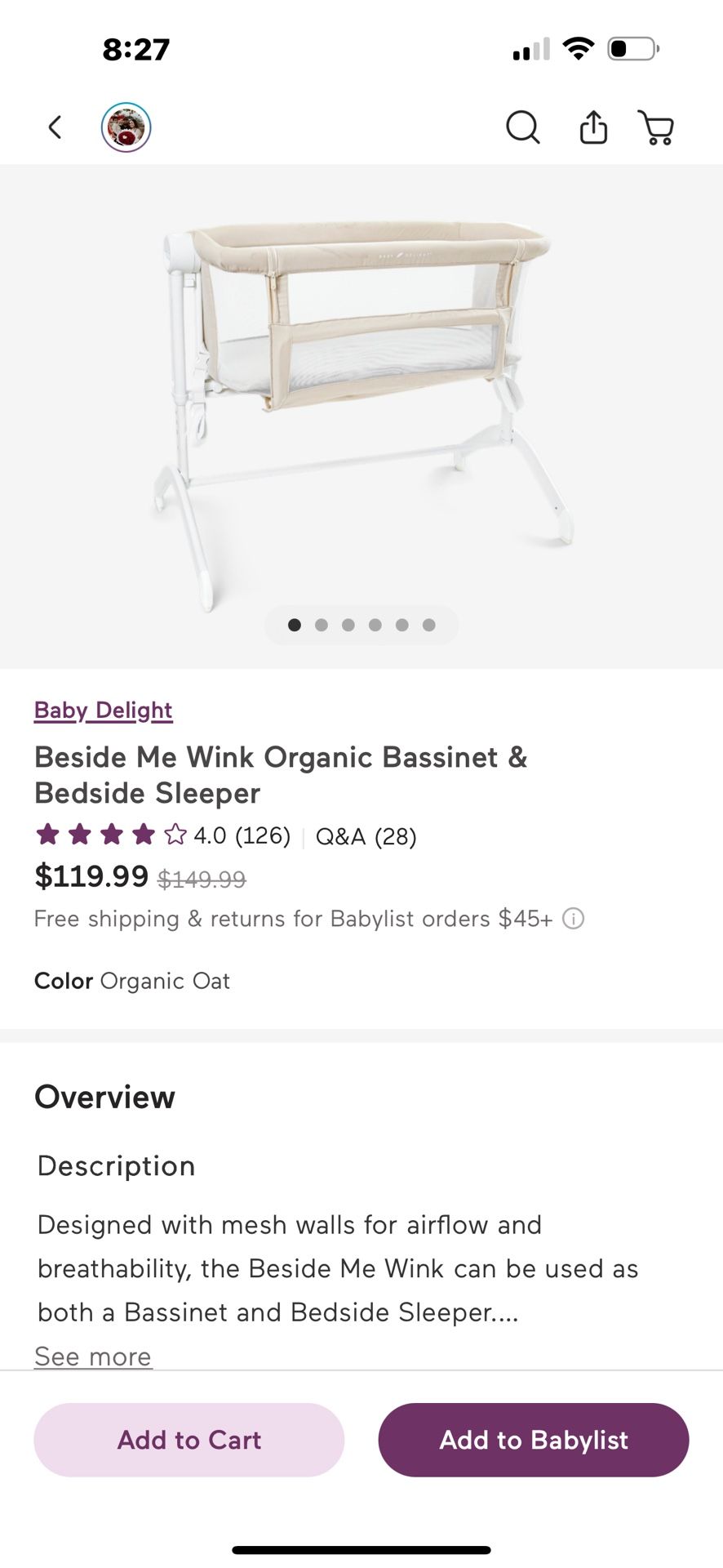 baby Bassinet