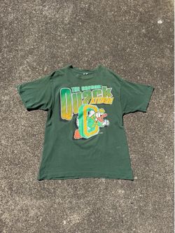 Oregon Ducks y2k vintage Quack Attack green T-shirt