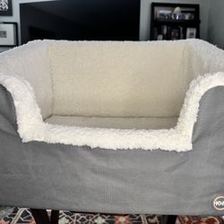 K&H Pet Products Bucket Booster Seat Rectangle Knockdown Dog Booster Seat, Grey, Large