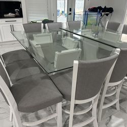 Dining table with chairs
