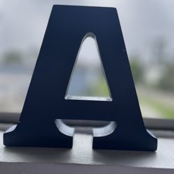 Wood Block Letter A