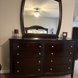 Dresser and Mirror