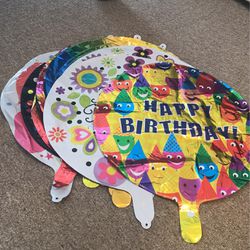 13 Birthday Balloons 