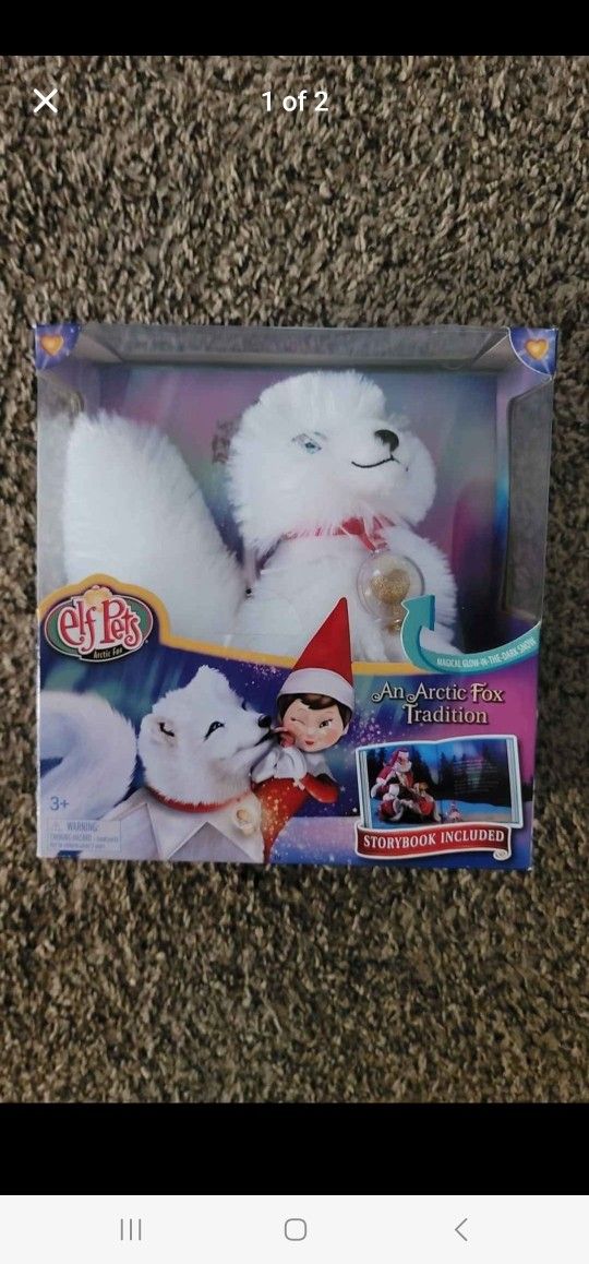 Toy Elf On The Shelf An Artic Fox Transition