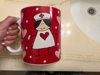 Nurse Themed Ceramic Coffee big Mug