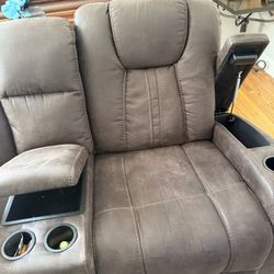 Brown Recliner