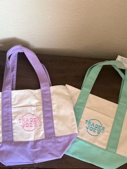 Pastel Trader Joe’s Bags