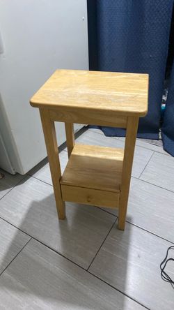 Wooden night stand table