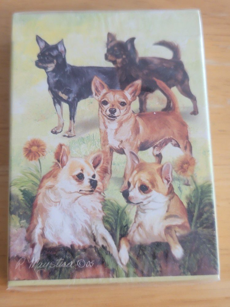 Chihuahua Poker Cards