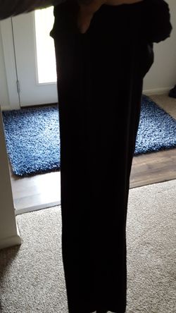 Cuddle Duds light weight black pants