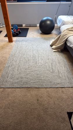 5 X 7 Braided Rug Indoor/outdoor 