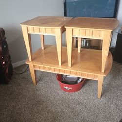 Coffee Table And End Table 
