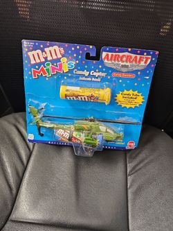 M&M's Minis Aircraft Candy Copter Toy