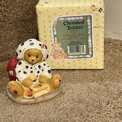 1996 Cherished Teddies Andy "You Have A Special Place In My Heart" Enesco 176265