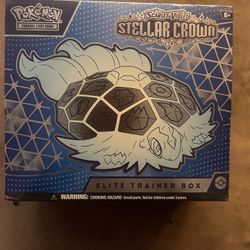 Pokémon Stellar Crown Elite Trainer Box New