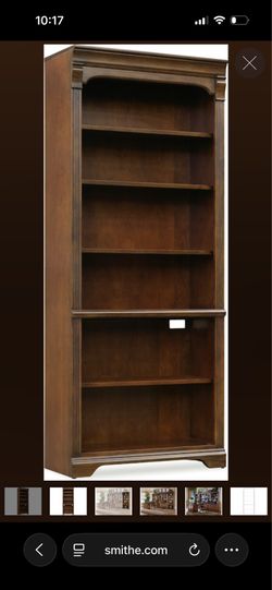 Walter E Smithe Brookhaven Tall Bookcase