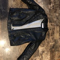 H&M Faux Leather jackets size 2-3 y Like new  