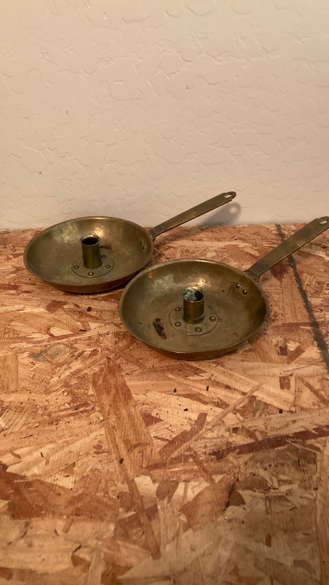 Brass Candle Pans