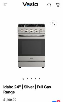 Vesta 24” gas stove