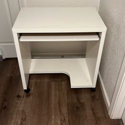 Small White Desk 