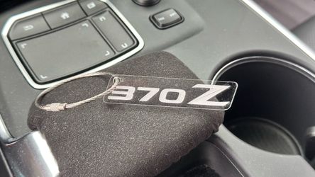 Nissan 370Z Fairlady Nismo JDM Acrylic laser etch keychain