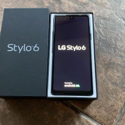 LG Stylo 6 Unlocked Smartphone – 4/64 GB – White (Made for US Verizon, AT&T, T–Mobile, Sprint, Boost, Cricket, Metro (Universal Compatibility)