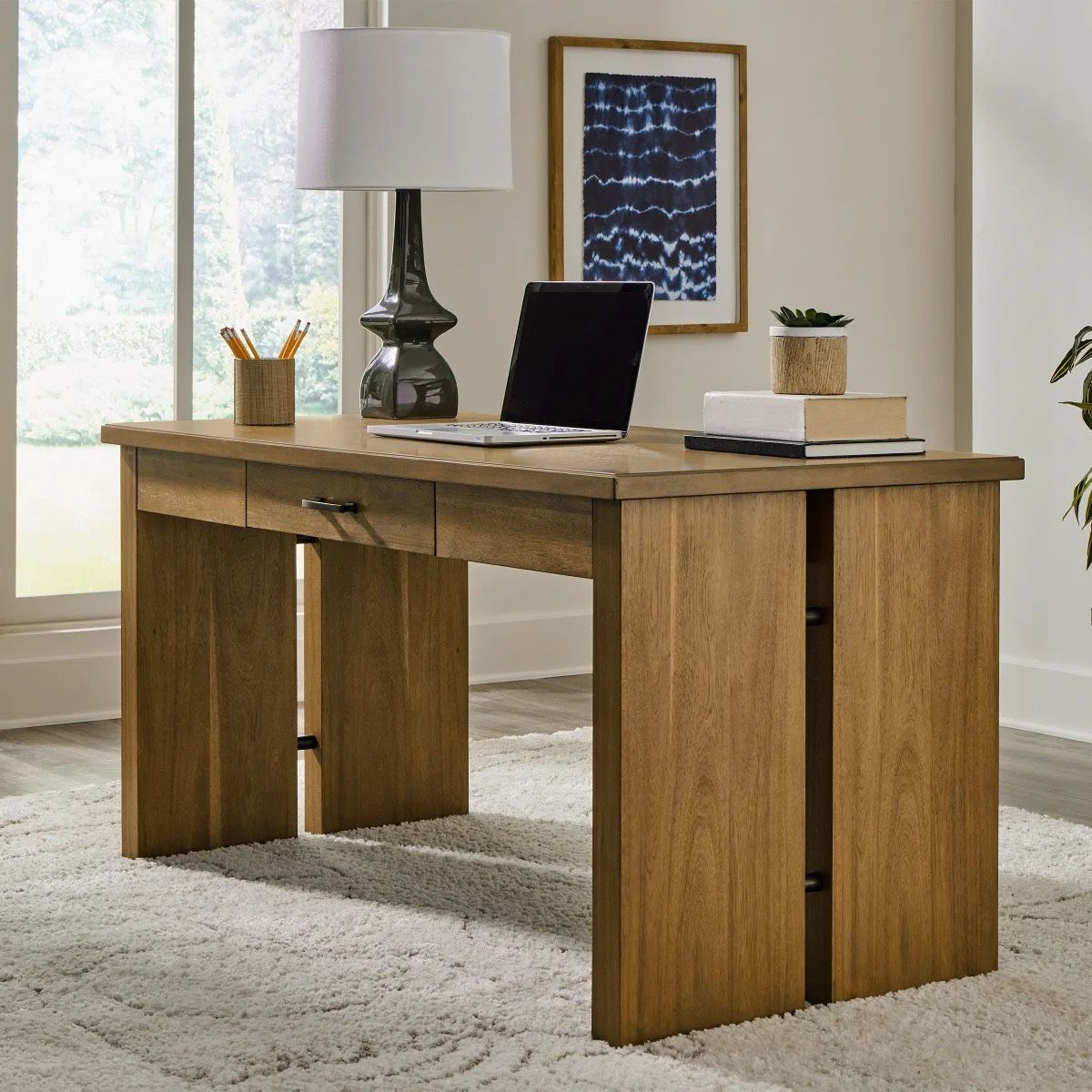 OUTLET | COSTCO Zealand 60” Writing Desk, Brown
