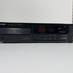 Pioneer PD-4350 CD Player – Powers On, Tray Stuck – For Parts/Repair