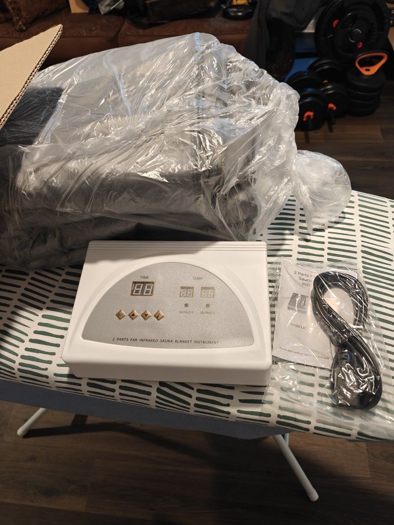 Infrared Sauna Blanket Sauna Blanket with Remote Control for Detox Portable Infrared Sauna