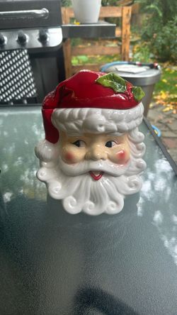 Santa Claus Cookie Jar by Sleigh Bell Bistro