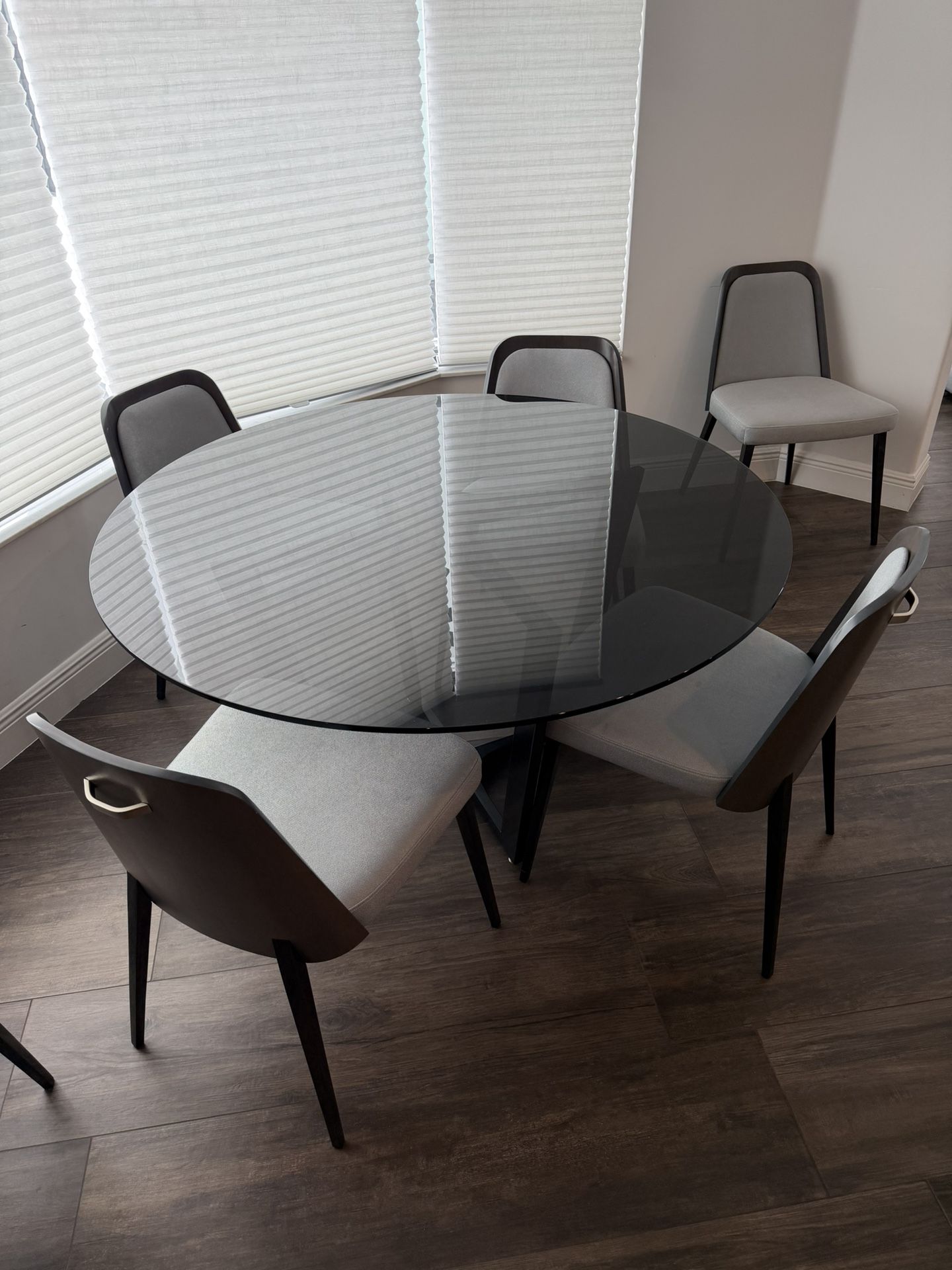 Modern Kitchen Table SKLAR + 6 Chairs