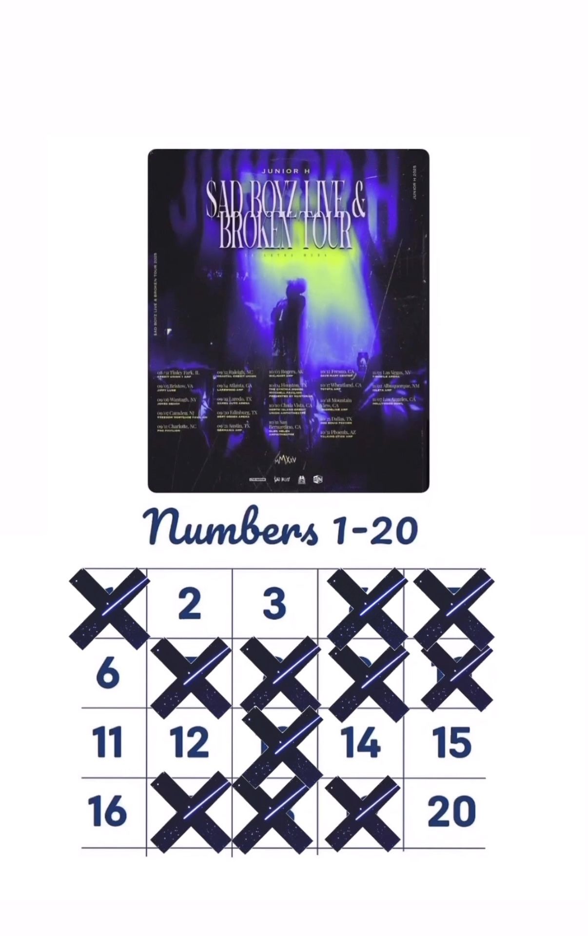 🎟️ RAFFLE TIME! 🎶 JUNIOR H FLOOR SEATS