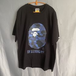 A Bathing Ape BAPE Mens Camo Shark Shark T Shirt 
