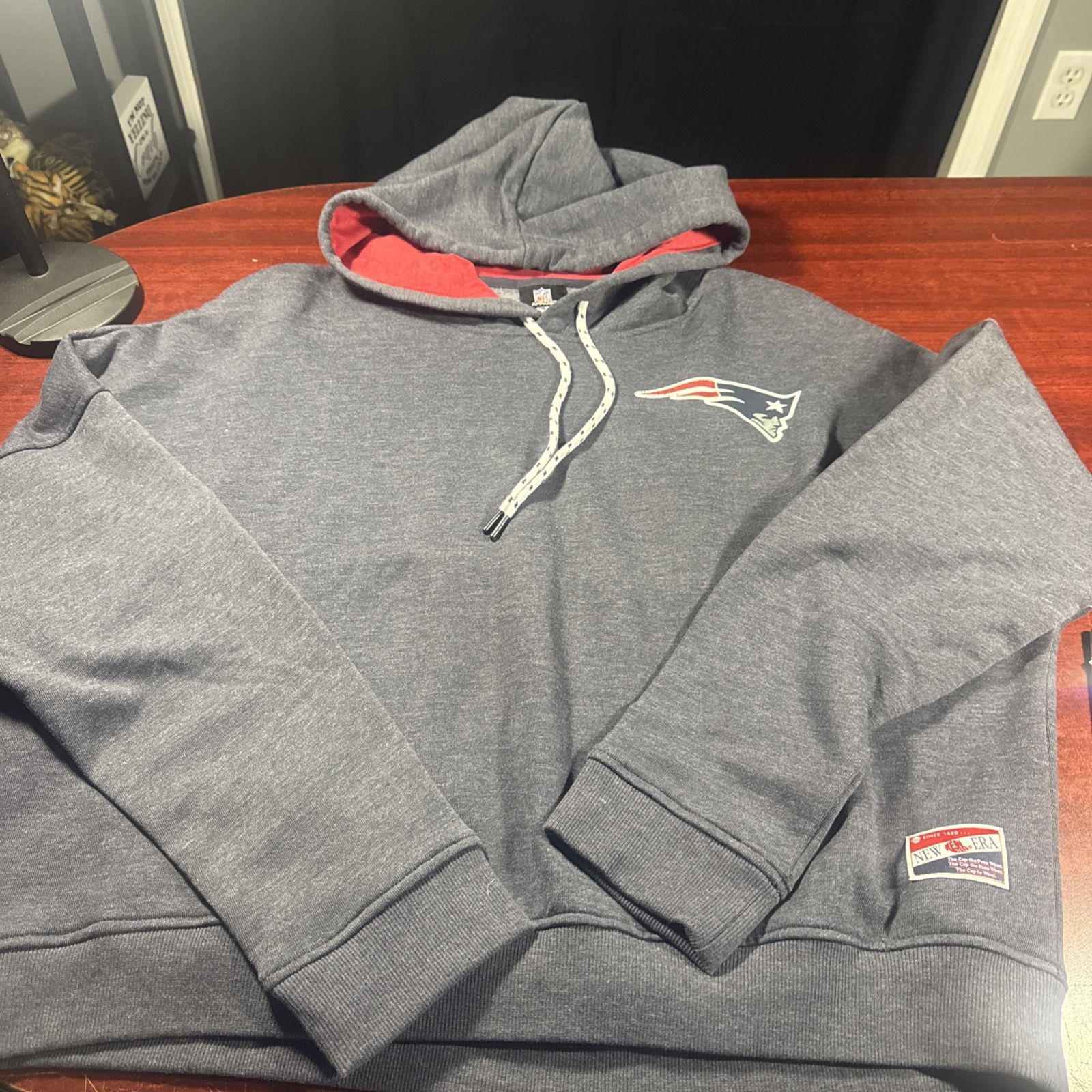 New Era Womens Extra Large New England Patriots Hoodie New