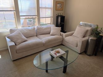 Couch and coffee table set