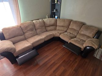 corner couch (free)