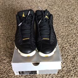 Air Jordan 13 Low Top Maize Retro Size 9.5 Excellent Condition 9 Of 10 Black White Yellow