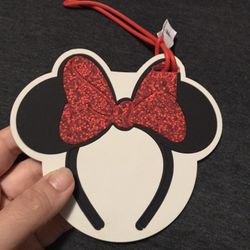 New! Disney Parks Minnie Mouse Travel Tag 🏷 