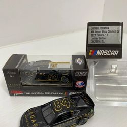 NASCAR 2023 JIMMIE JOHNSON #84 LEGACY MOTOR CLUB TEST CAR 1/64