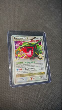 Pokemon Cards Diamond & Pearl Rayquaza C LV. X