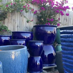 Glazed Ceramic Pots 
