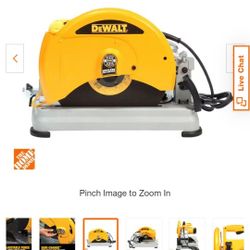 Used - Dewalt 15 Amp Corded 14 in. Cut-Off Saw