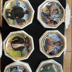 Joh Wayne Collection Plates 