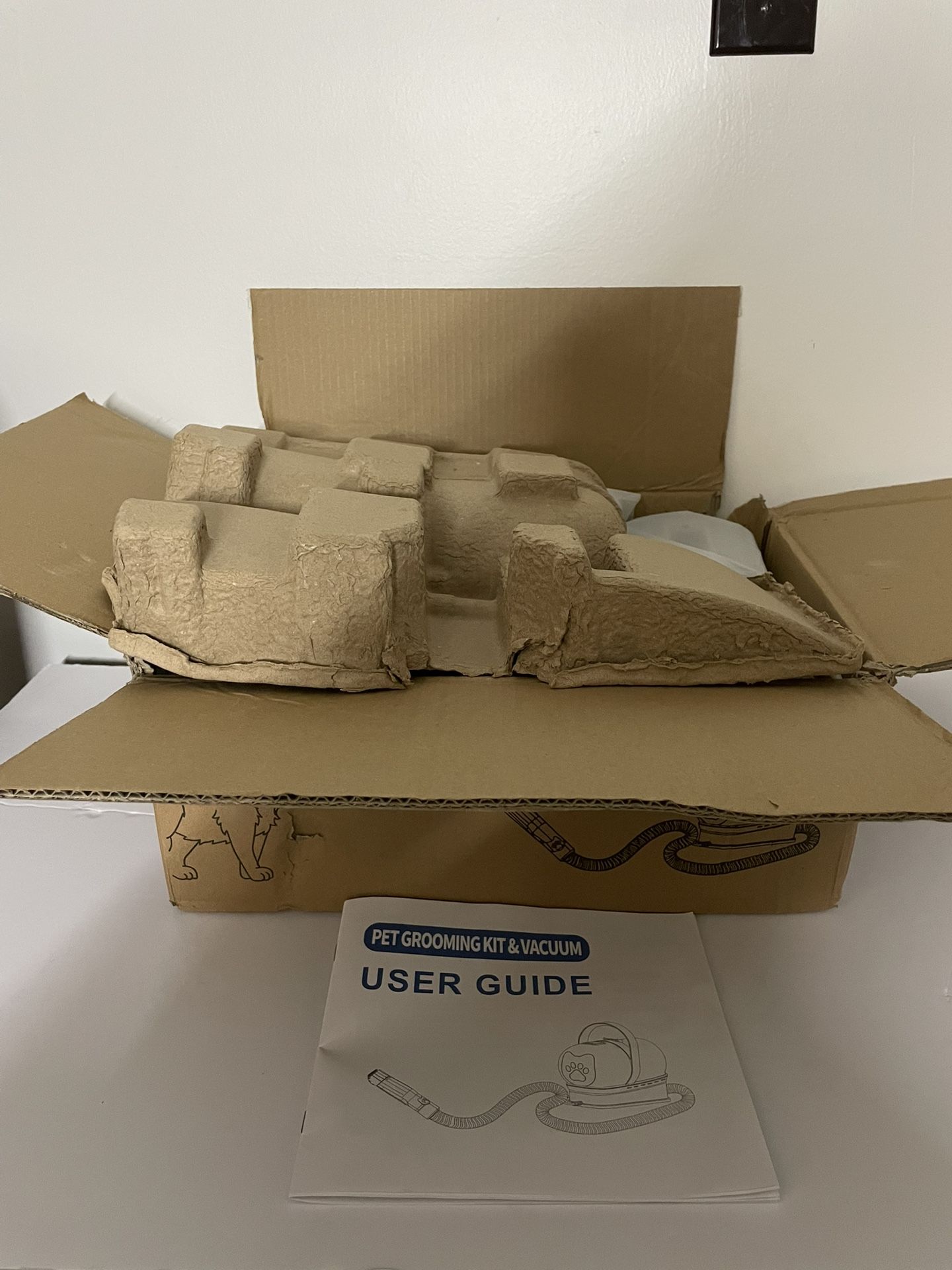 New Open Box Pet Grooming Kit & Vacuum