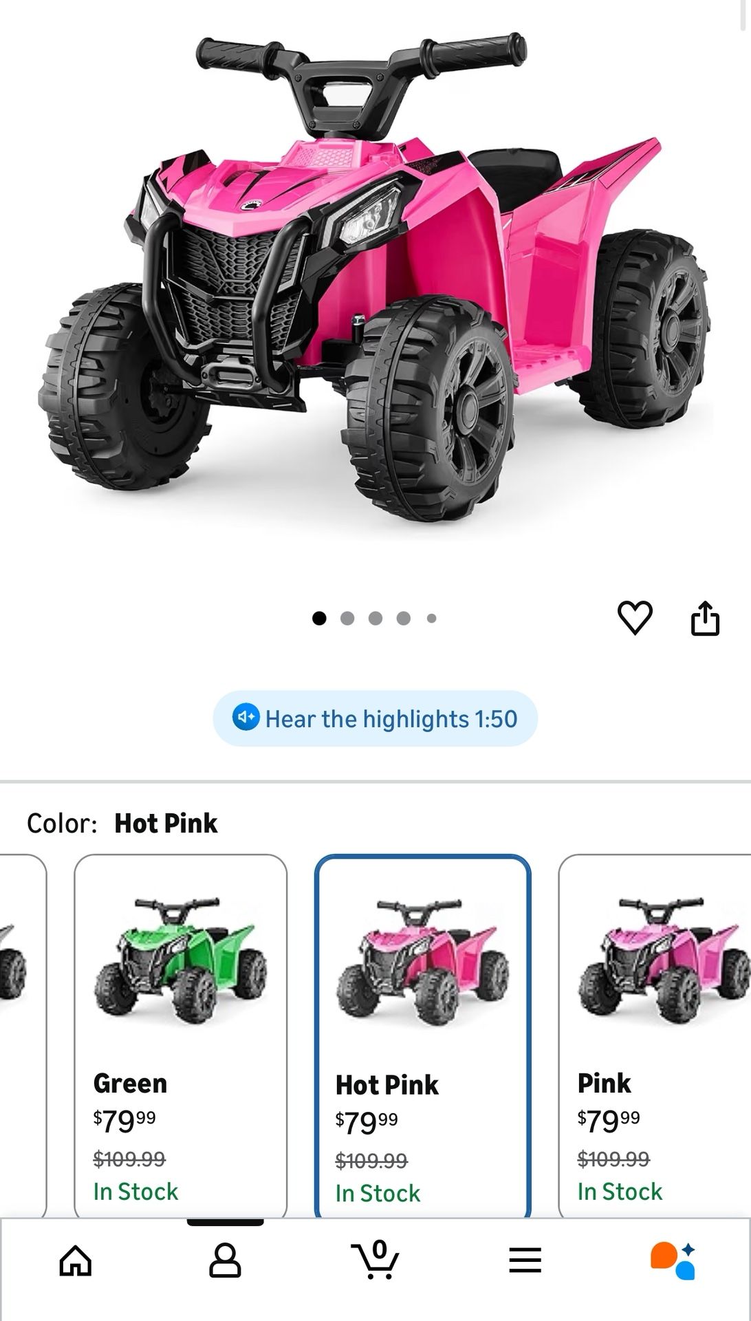Toddler ATV