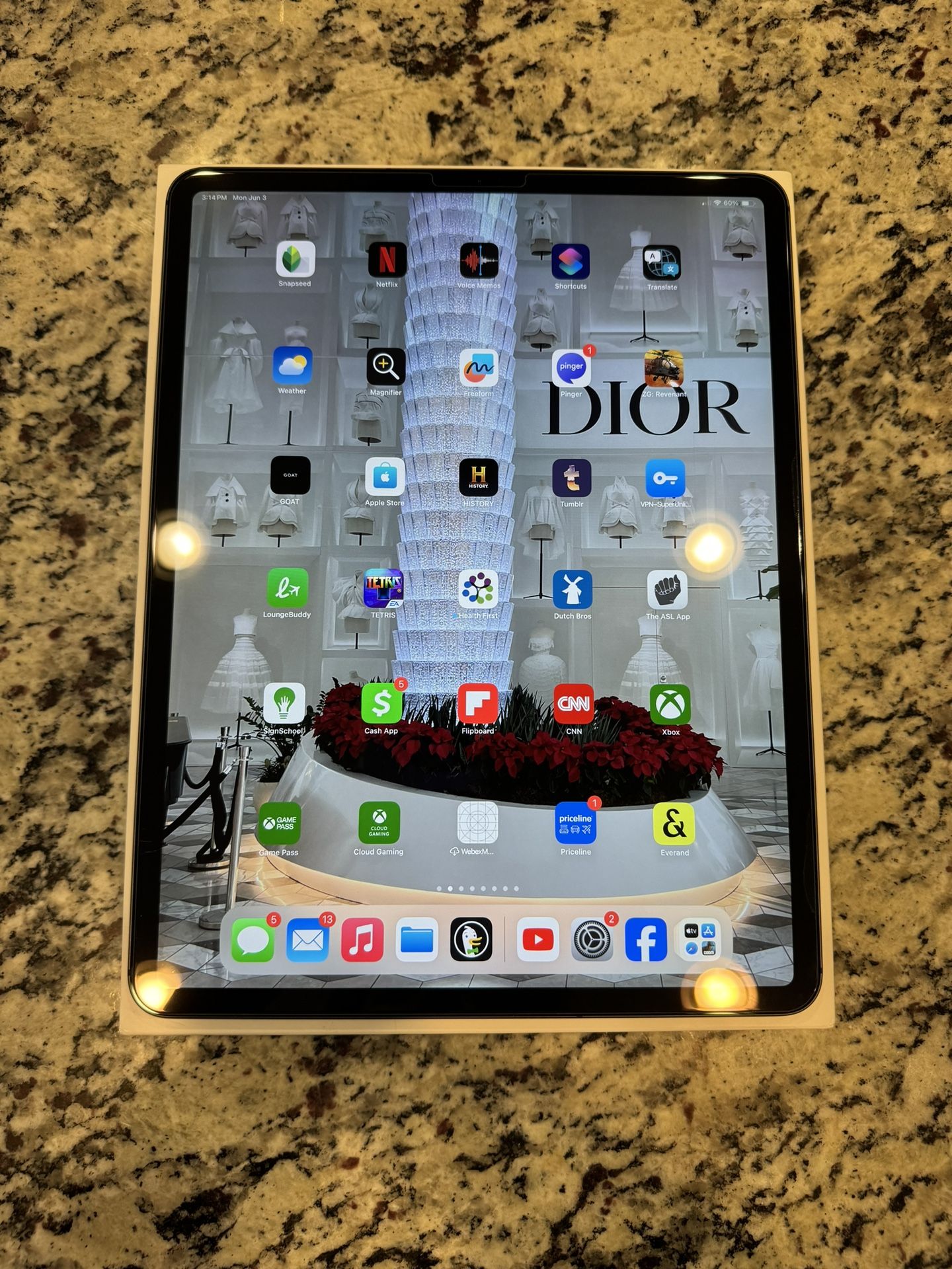 iPad Pro 12.9in 1TB WiFi +cellular iCloud Unlocked 
