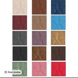 15 Piece Jeffrey Star Single Eyeshadow Set