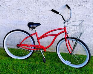 Classic Firmstrong 26" Beach Cruiser bike bicicleta basket
