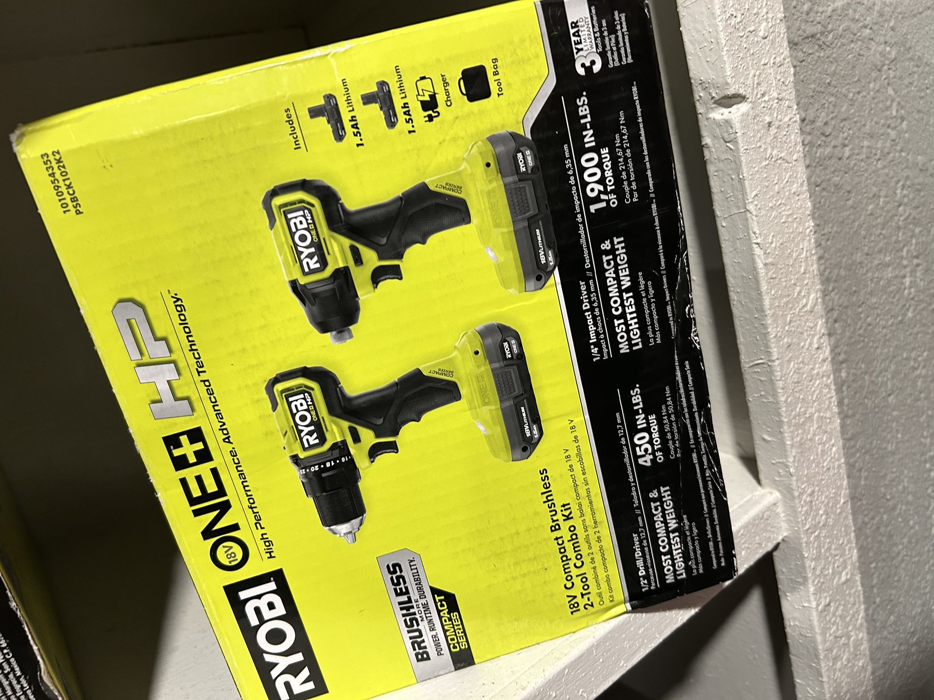 Ryobi Drill And Impact
